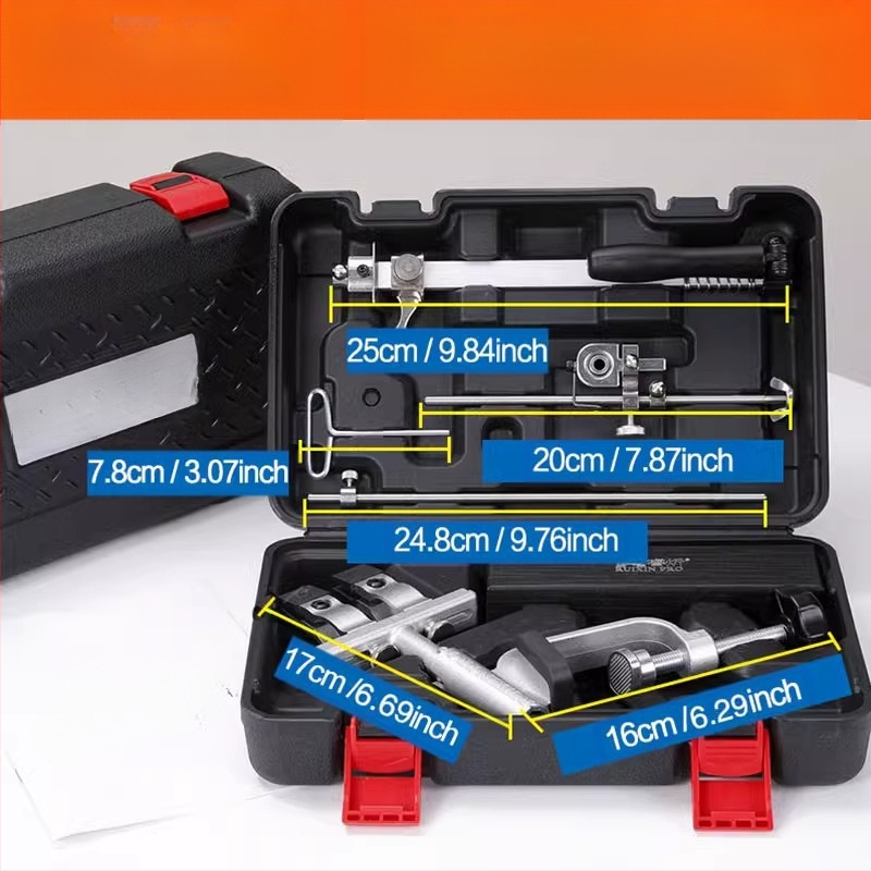 Fix szögű késélező, multifunkcionális, cinkötvözetből készült