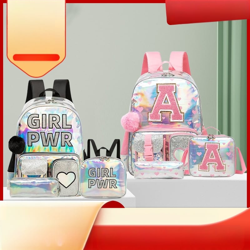 Унисекс раница от PU кожа с буквен принт, лека за ежедневна употреба, затваряне с цип, двойни презрамки, вместимост под 20 л, вътрешен джоб с цип