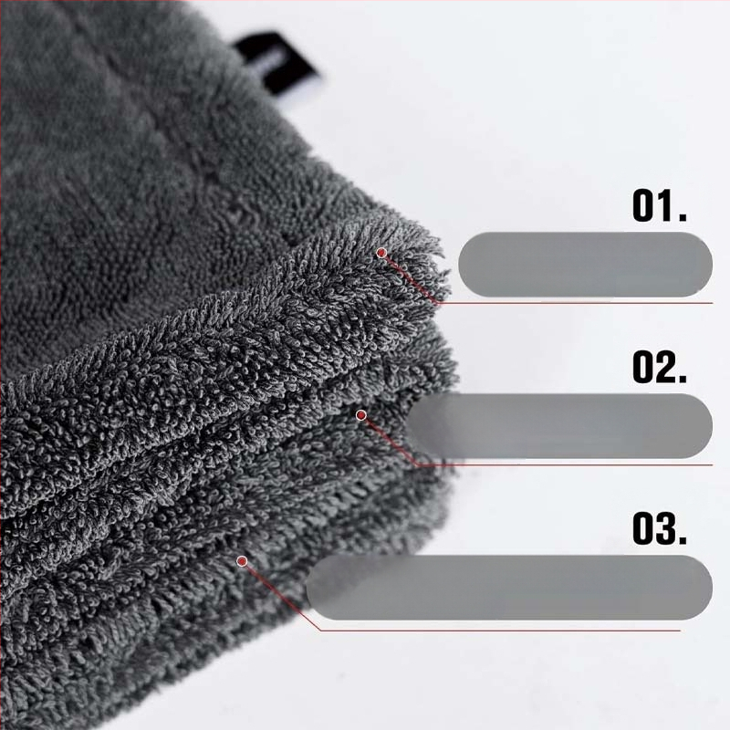 Автомобилна кърпа за миене - двустранна, абсорбираща, микрофибър Isunpro (Материал: Микрофибър; Марка: Isunpro; Тип: Кърпа за автомобил)