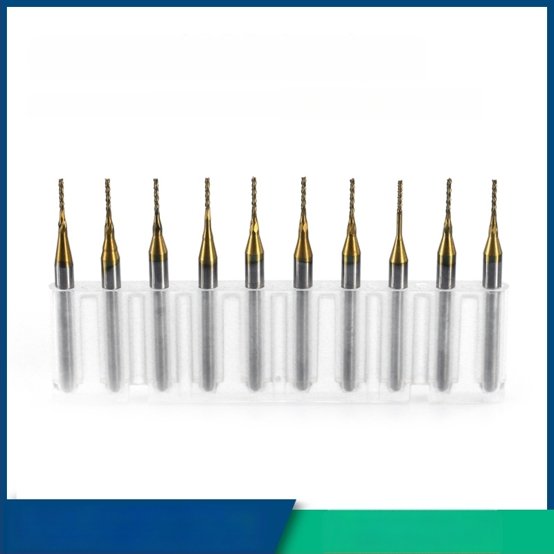 Asahikawa PCB graveerimisfrees, titaniumpinnaga, karbiidterase materjal, ümmargune vars, seeria XCAN