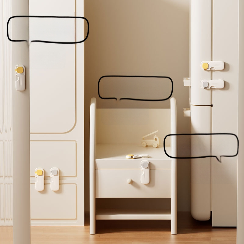 Sahtli lukk, ABS materjal, Square Lock Bulk mudel, sobib puidust ustele, vannitoa ustele, köögi ustele ja klaasuste ustele