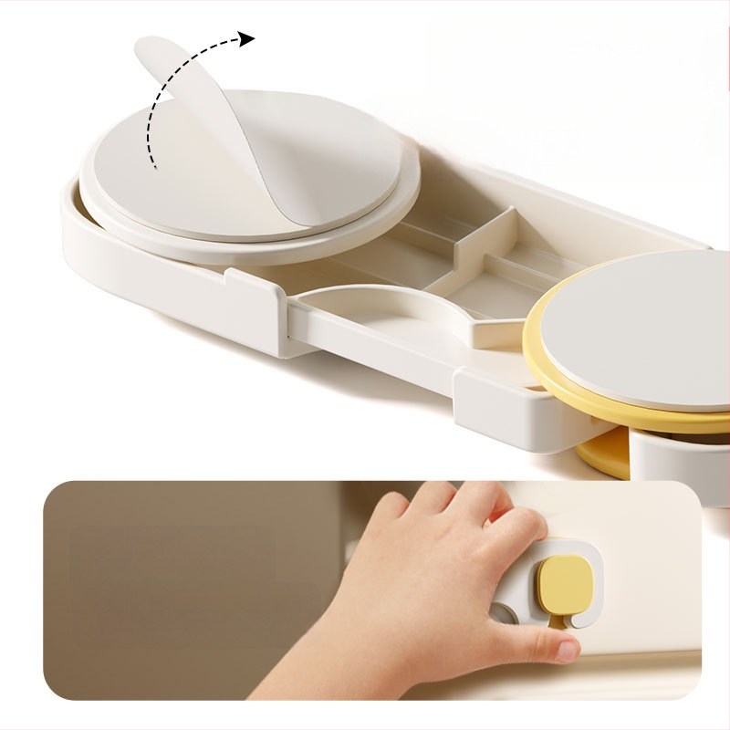 Sahtli lukk, ABS materjal, Square Lock Bulk mudel, sobib puidust ustele, vannitoa ustele, köögi ustele ja klaasuste ustele