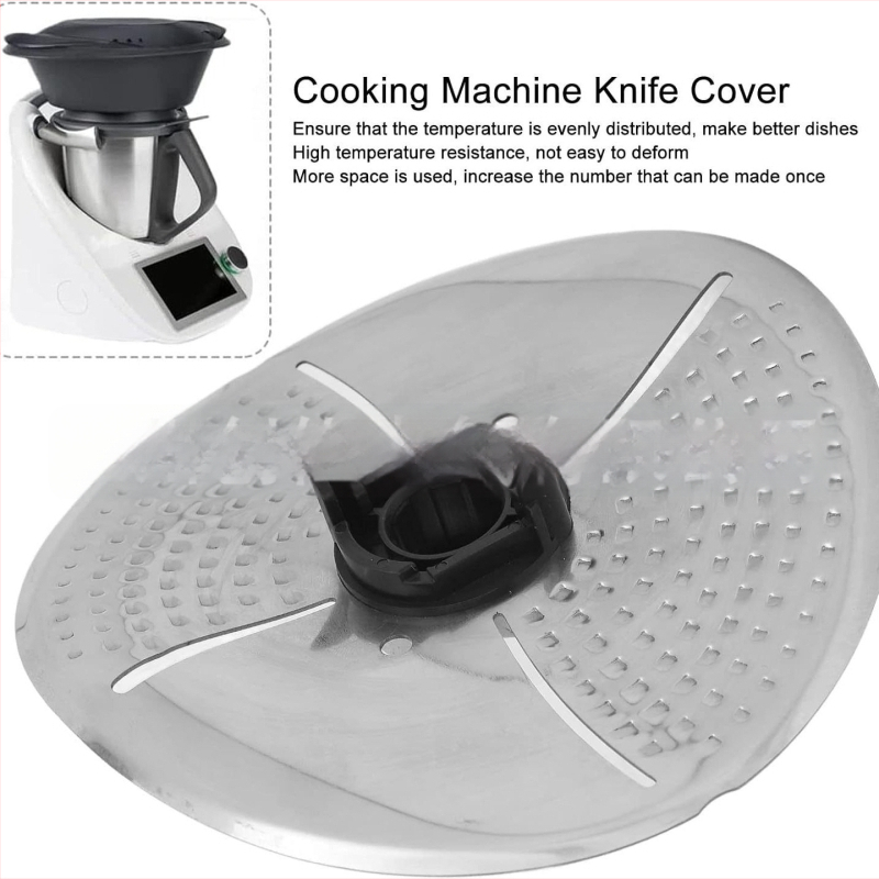 Roostevabast terasest noa kaitsekate Thermomix TM5/TM6/TM31 jaoks – 1 nuga, reguleeritav funktsioon, pinge ≤36V, mootorikiirus <10 000 RPM