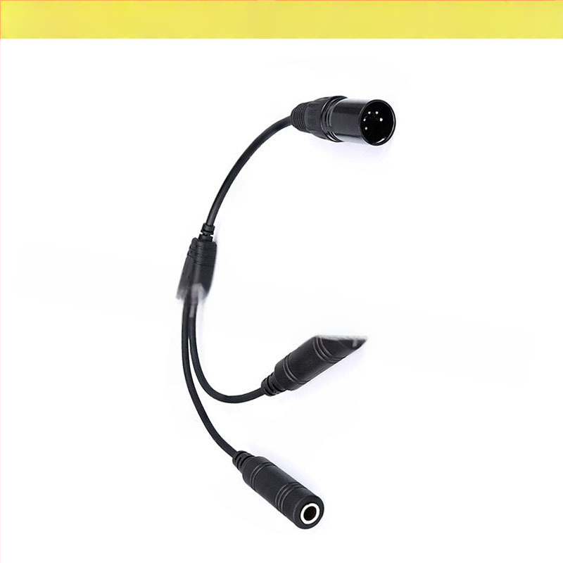 XLR kõrvaklappide jagamiskabel, üks-ühele, 6,3/5,2 mm naissoost ühendused, PJ-055, Xinchang