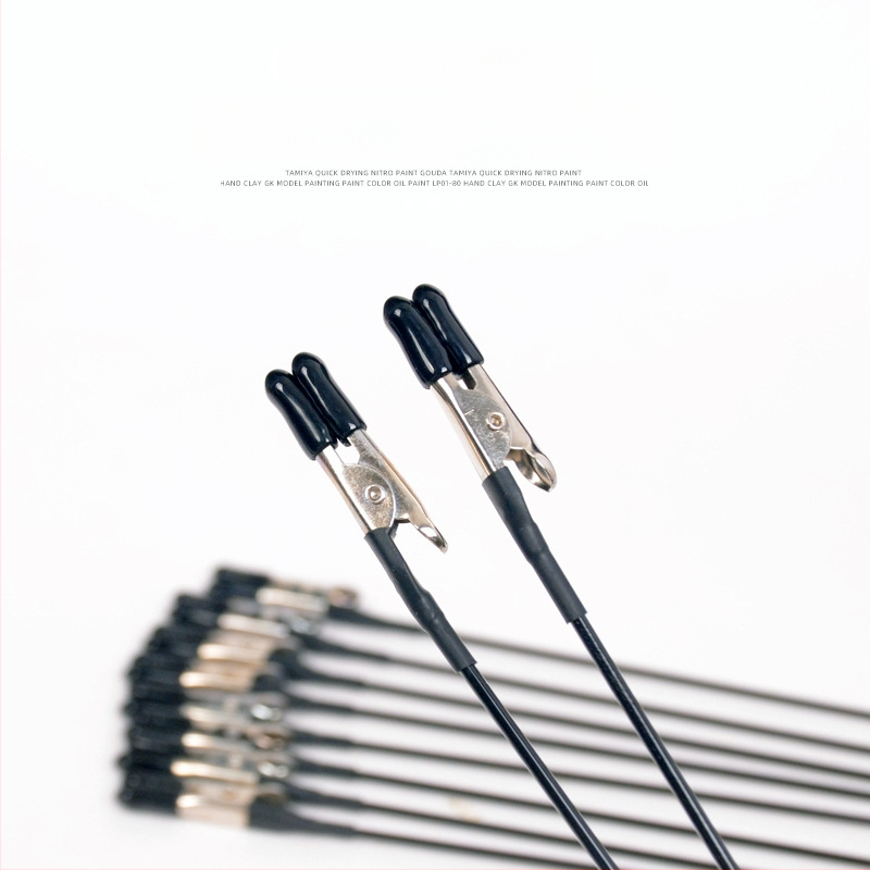 Gundam-mudeli värvimise ja kuivamise klips aerograafi tööriistaga, anti-pain krokodilli klips, metall/plastikust korpus, 63 g