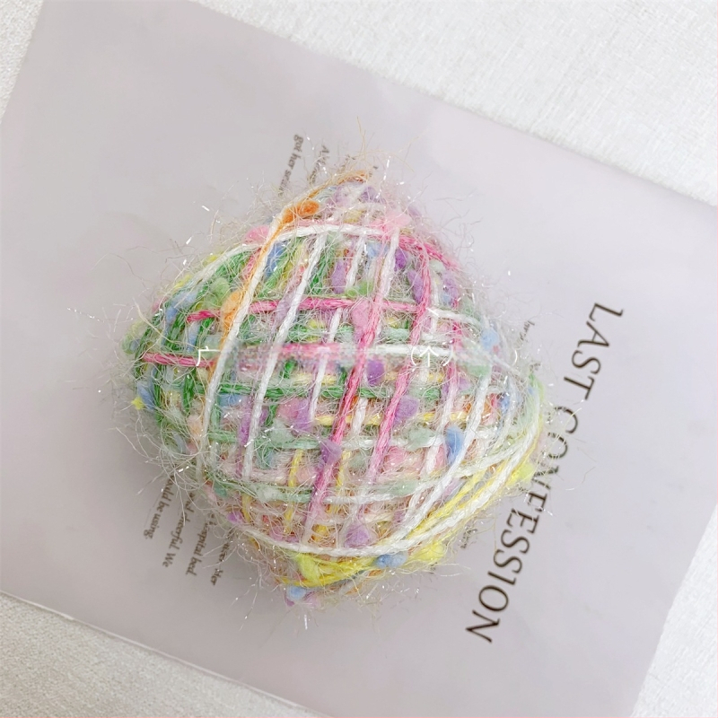 Hiilgavalt sädelev pall lõng kudumiseks ja tikandiks - 100 g - Youjia (YJ) - Artikli number 932214204381 - Toote number YJ - Suvi 2025