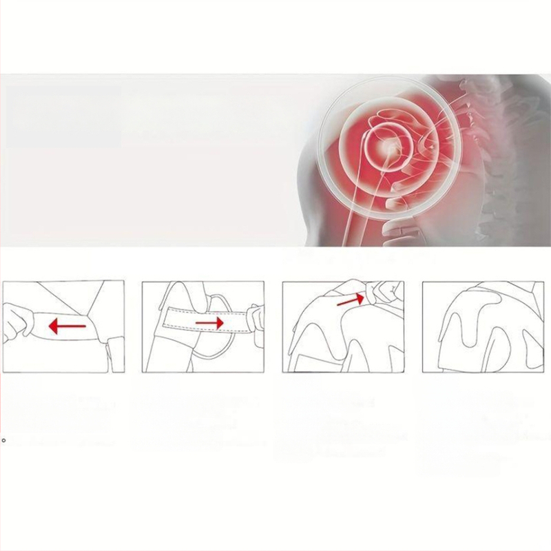 Õla toetus, reguleeritav kompressioon, jooksu ja fitnessi jaoks, polüesterkiud