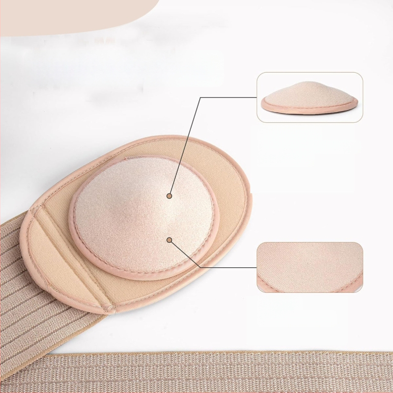 Täiskasvanute nabas hernii vöö, hingav kõhu tugi hernia fikseerimiseks, mudel SQDC-I, materjal polüester, bränd Shengrui Xikang