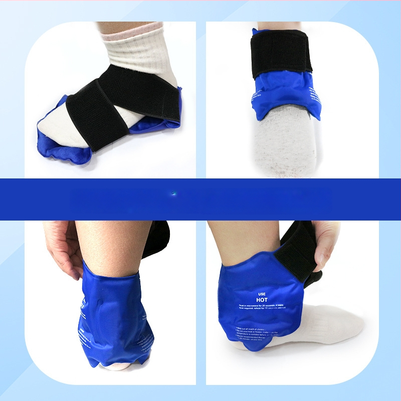 Taastatavalt kasutatav spordi jääpakend pahkluu, randme ja liigestele — külm/soe geelkompress