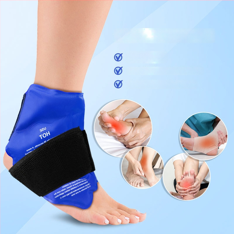 Taastatavalt kasutatav spordi jääpakend pahkluu, randme ja liigestele — külm/soe geelkompress