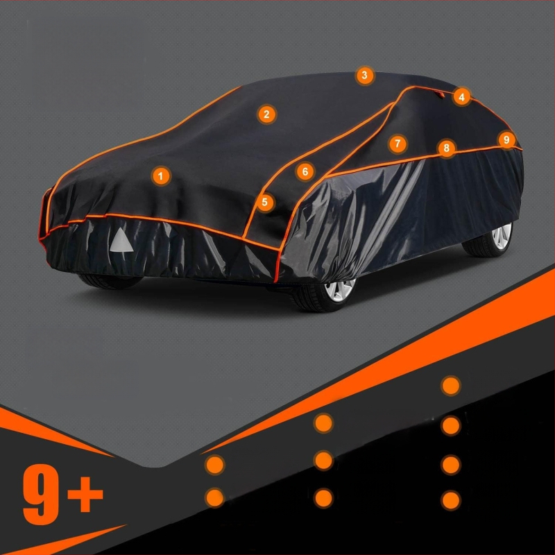 Kõigi ilmade autokate UV-kaitse ja soojusisolatsiooniga, universaalne sobib sedaani, SUVile ja pickupile, 5 kg, tootekood Hl-fbb-005