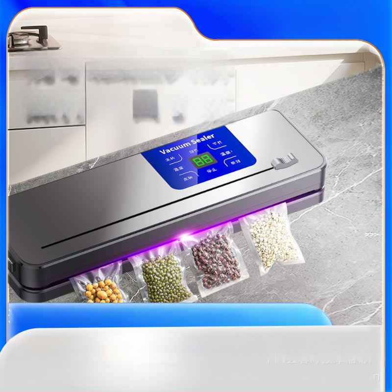 Ricari vaakumpakendi masin – vaakumi ja sulgemise funktsioon, 120W, 110–220V, maht 1001–1500 ml, ABS korpus