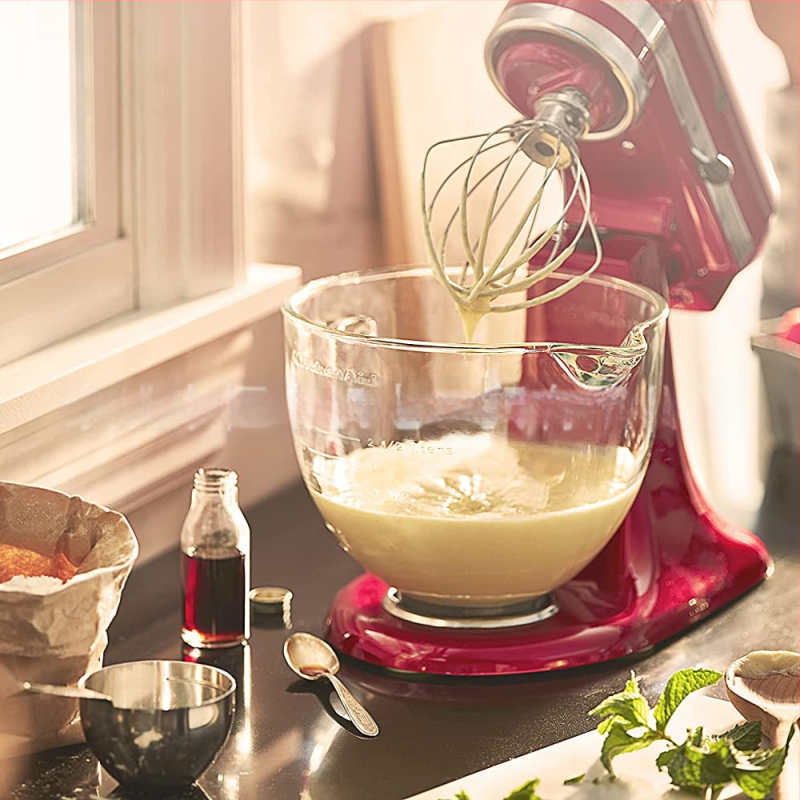 Klaasist segamiskauss mõõtmiskaaluga KitchenAid segamismasinale HM-K40