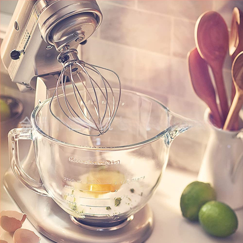 Klaasist segamiskauss mõõtmiskaaluga KitchenAid segamismasinale HM-K40