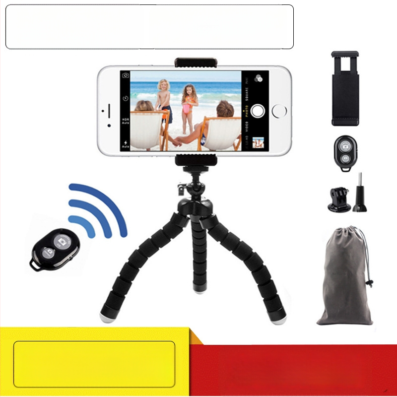 Kitway X-110-2 laua mini statiiv universaalse 1/4 kinnitusega, materjal: svamm + alumiinium sulam + ABS, sobib GoPro ja kaameratele