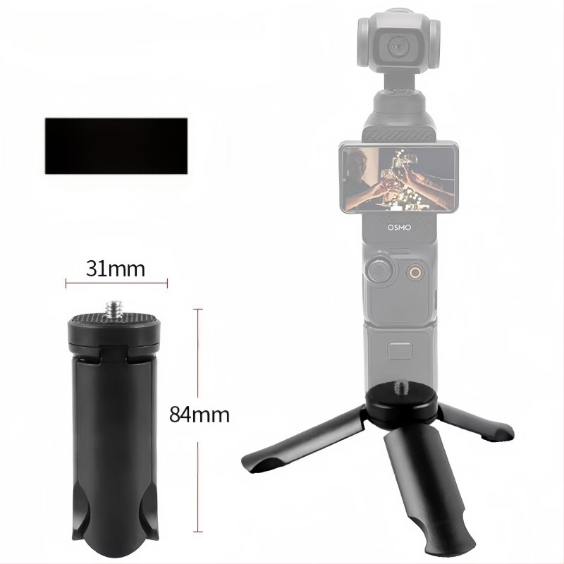 Kaasaskantav statiiv DJI Osmo Pocket 3/2 jaoks gimballiga • 3-osaline • 3D PTZ • Mudel 20114 • Kaal 50