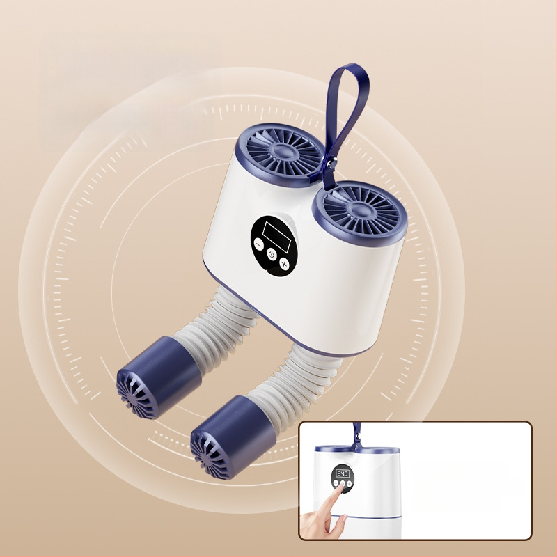 Kingade kuivati HXQ-2502, 220V, 150W, 50Hz, kaasaskantav nutikas taimeriga, deodoriseeriv ja desinfitseeriv