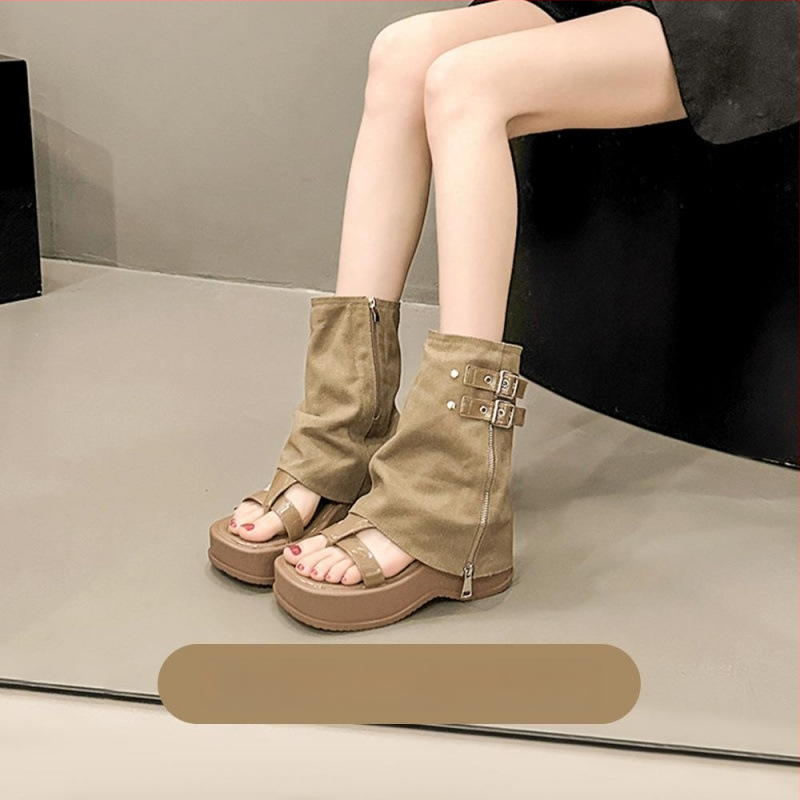 Ühe rihmaga sandaalid — ülemine materjal: super kiud; varvas: ümmargune; sisemus: PU; tallad: komposiit alus