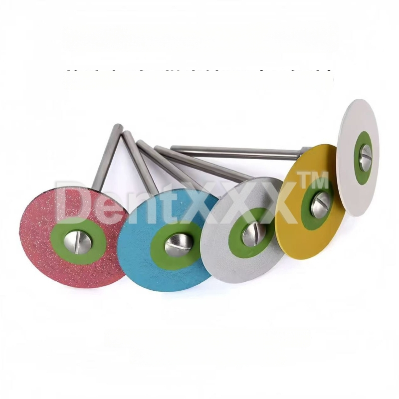 Hambaravi teemantpoleerimisketas, keraamiliselt seotud teemant, kummist ratas, kõrge läige