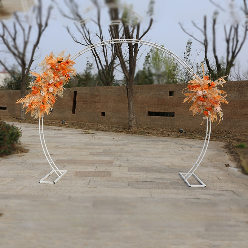 Raudne pulmarbaloonide arka, kahevarbaga raam, kohandatav töötlemine, litsentsitud privaatne märgis