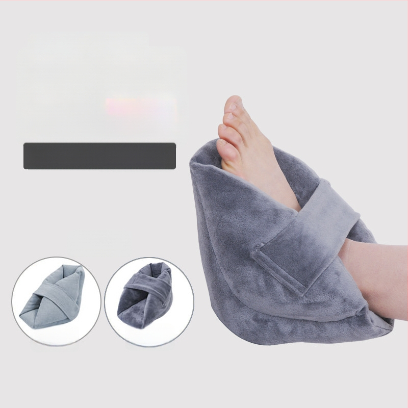 TW016 kandade padja jalgade hoolduseks — veluur ja kõva puuvill, kandade ja jala kaitse, õenduspadja, logotüübi trükk, kohandamine saadaval, 3-aastane garantii