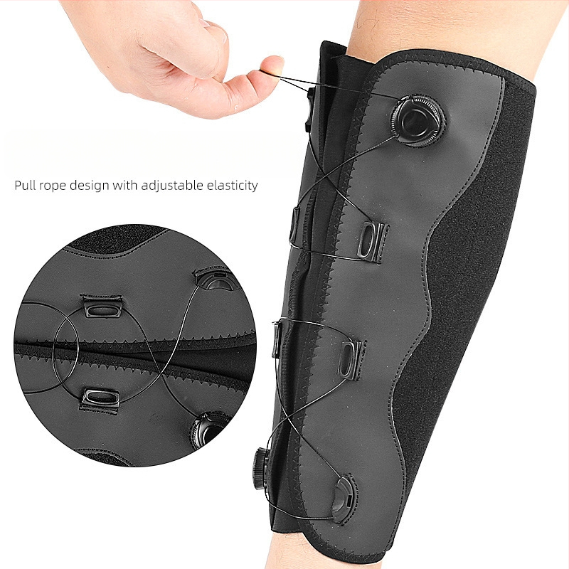 Säärekompressiooni kaitse reguleeritava nupuga – sobib korvpallile ja jooksmisele