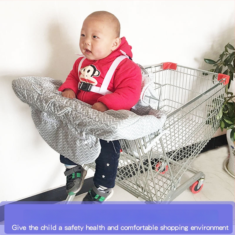 Doole beebide ostukorvi istmepadi – pehmendatud istmepadi ostukorvile ja söögito_toolidele; materjal: Printed Chunya Spinning; täidis: liimivaba puuvill; sobib üle 6 kuu vanustele lastele