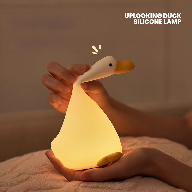 Silikoonist öövalgus pardiforma kujul, sisseehitatud akuga, karikatuurne stiil, taimer