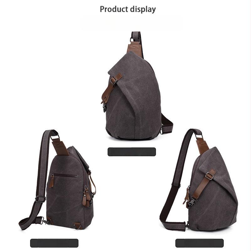 Meeste kanvasvöökott – tänavapõhine stiil, koormuse vähendamine, polüestri vooder