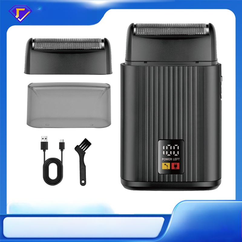 Elektriline habemenuga rekiprookne 1-peaga, nutikas digitaalne näidik, laetav, 60-minutiline aku tööaeg, pestav kogu keha jaoks