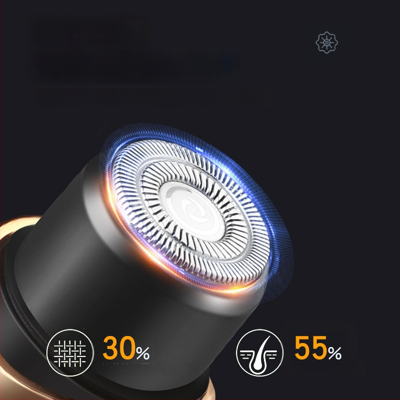 Elektriline habemen ja kogu keha karvade eemaldamise seade – YY-211, ABS-korpus, USB-toide, roostevabast terasest terapea, kogu keha karvade eemaldamine