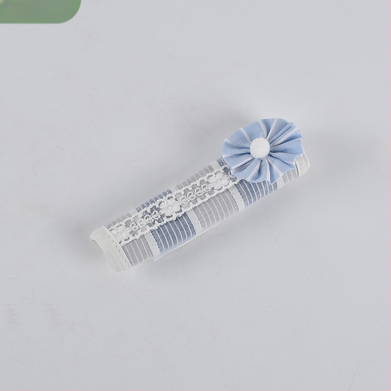 Kapis ukse käepideme kate lilled kudumispitsiga, puuvillane kangas, põhielemendi 95% ja kõrvaline 5%, Korea stiil, kohandamine saadaval