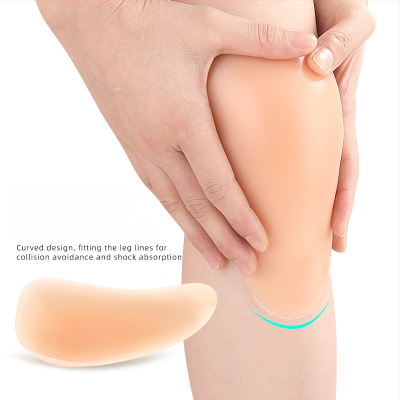 Täiskasvanutele mõeldud silikoonist põlvetugi, sobib jooksmisele ja jalgpallile