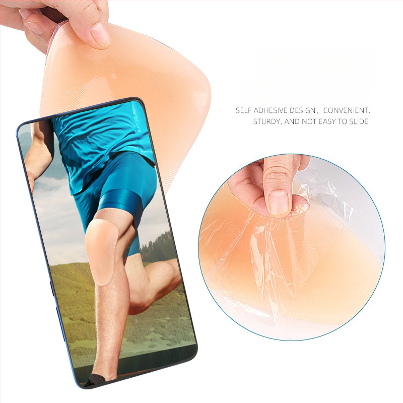 Täiskasvanutele mõeldud silikoonist põlvetugi, sobib jooksmisele ja jalgpallile