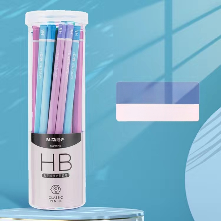 Morning Light M&G HB pliiats, puidust korpus, lastele 1.–2. klassile