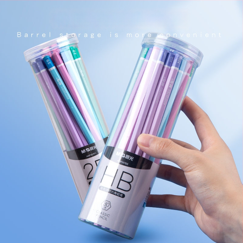 Morning Light M&G HB pliiats, puidust korpus, lastele 1.–2. klassile