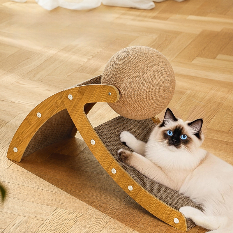 Vertikaalne kassakratsplaad gofrpaberist ja tihedast plaadist, sisal-kera palliga, rahvuslik stiil