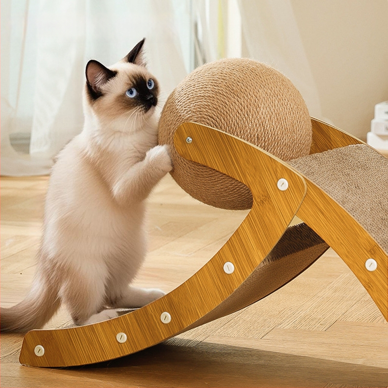 Vertikaalne kassakratsplaad gofrpaberist ja tihedast plaadist, sisal-kera palliga, rahvuslik stiil