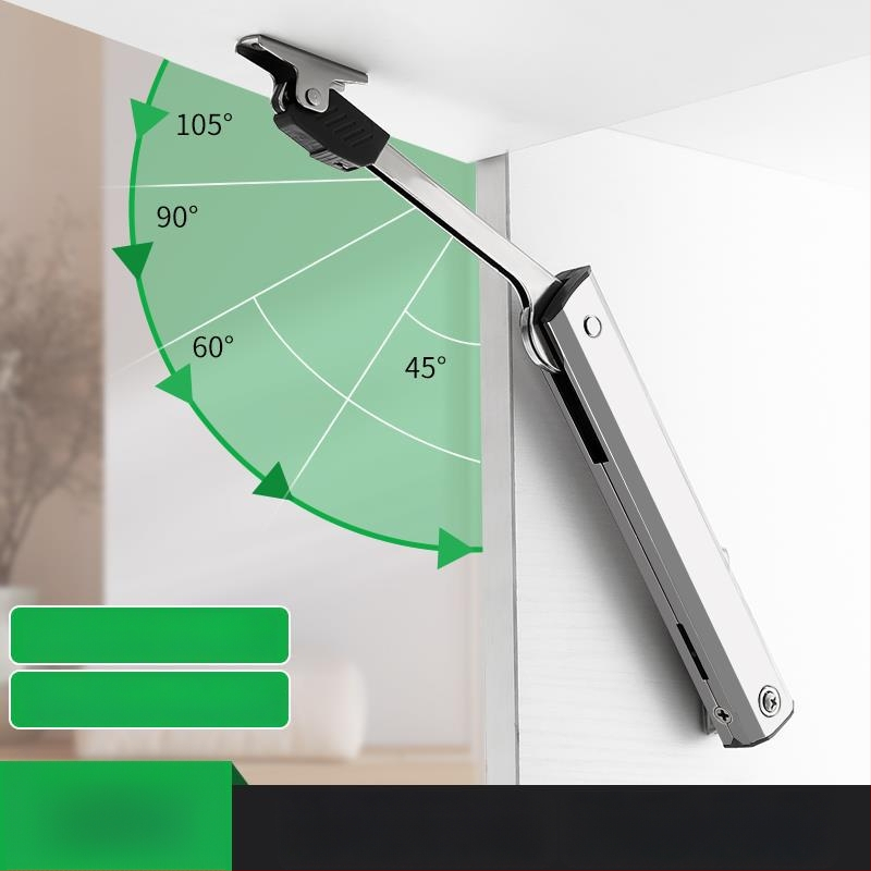 Kapi ukse hüdrauliline varras flip-up uste jaoks, mudel G68, külmvaltsitud terasest, kaasaegne minimalistlik stiil