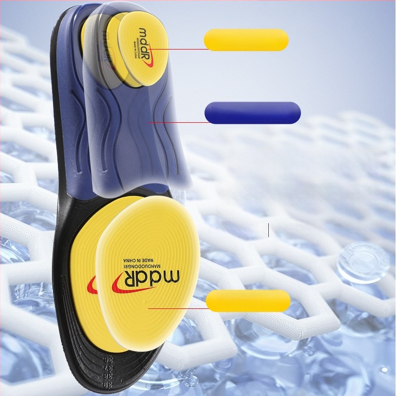 Spordijalatsite arka toega sisetald – vastupidav pöörlemisele, kõrge elastne löökide neeldumine, hingav ja niiskust imav (Mudel 5200, täis sisetald)