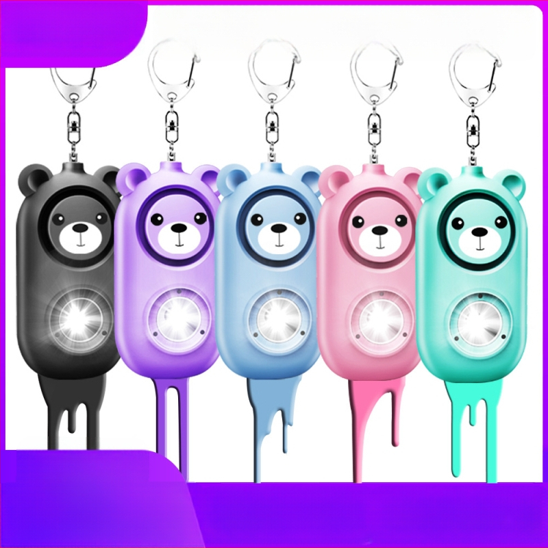 Hundivastase seadmega enesekaitse võtmehoidja, LED tuli, mudel H2, ulatus kuni 50 m (Tüüp: Hundivastane seade; Ulatus: 50 m; Heli: ≥130 dB; Valgus: LED)