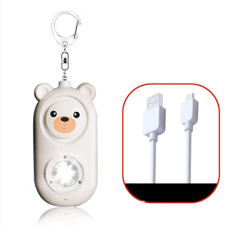 Hundivastase seadmega enesekaitse võtmehoidja, LED tuli, mudel H2, ulatus kuni 50 m (Tüüp: Hundivastane seade; Ulatus: 50 m; Heli: ≥130 dB; Valgus: LED)