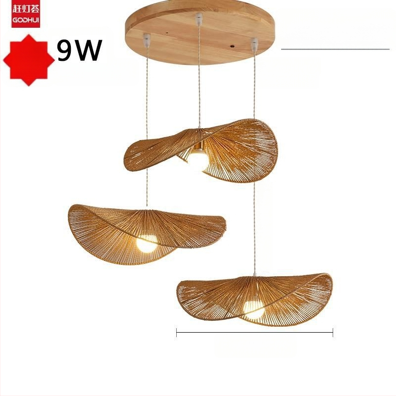 Kanepiköiega kroonlühter, Wabi-Sabi stiil, LED valgus, Mijia smart, pinge ≤36V