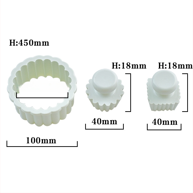 Küpsiste vorm, Fruit Tower Mould seeria, Ebakorrapärane kuju, Süsinikterasest, 2024