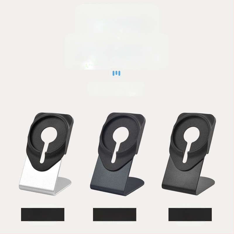 Alumiiniumist sulamist juhtmevaba laadimis alus Apple iPhone jaoks laual kasutamiseks