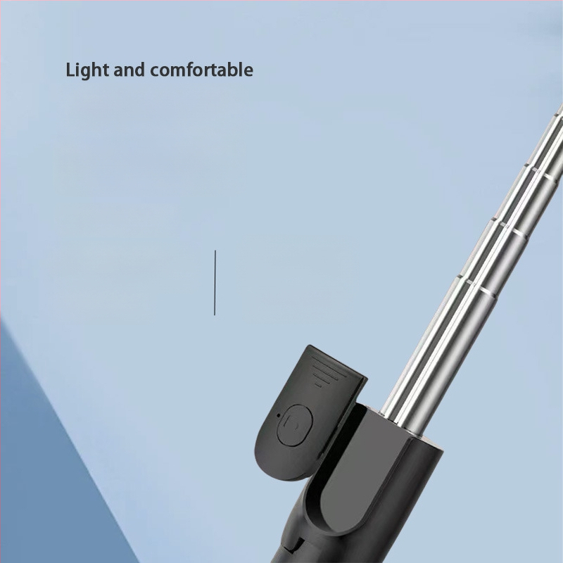 Y Series reisiline selfie-statiiv-tripood - kokkupandav ja laiendatav, roostevabast terasest, Bluetooth kaugjuhtimispult kaasas, kohandamine on toetatud