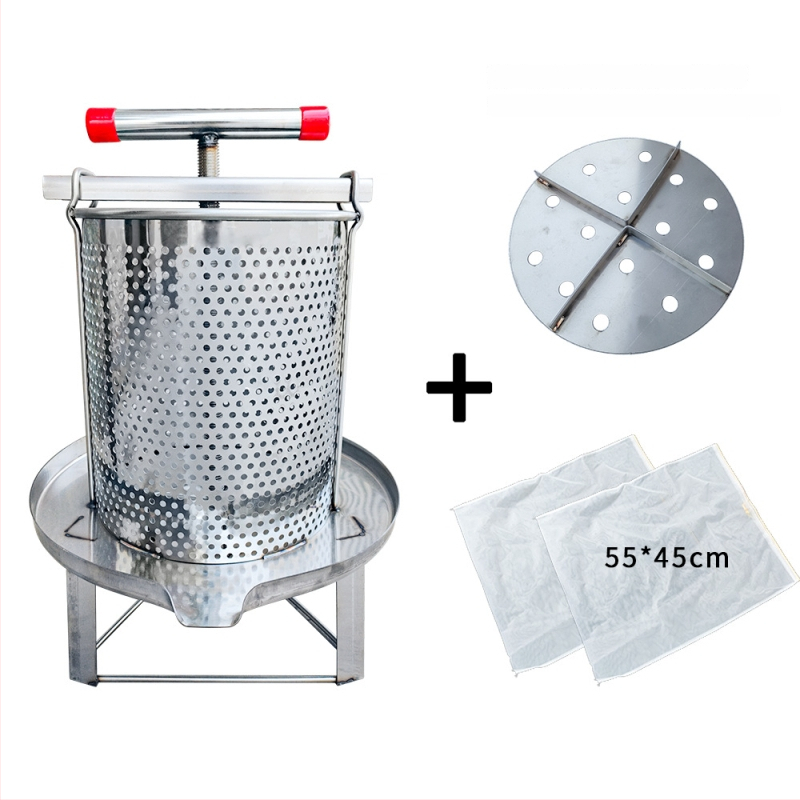 Meepress koos pritsmekaitsega, kompaktne käsitsi meepress, mitmekülgne