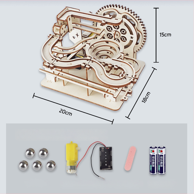 3D puitpusle – DIY kokkupanek lastele 7–14 aastat, keskmine raskusaste