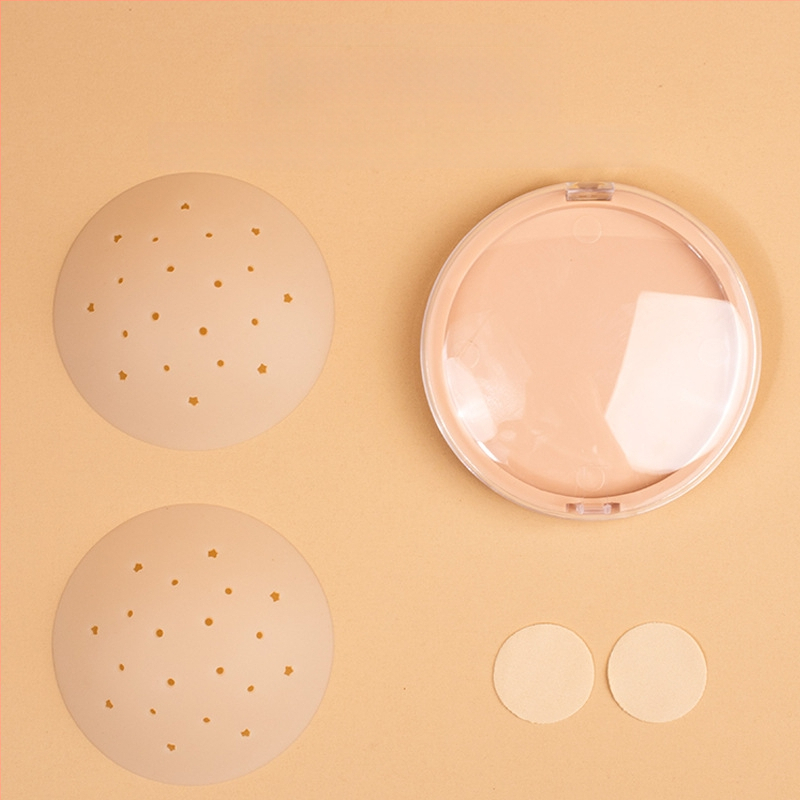 Silikoonist rinna kleebis - hingav, nähtamatu, ultraõhuke, ümmarguse kujuga, seksikas disain