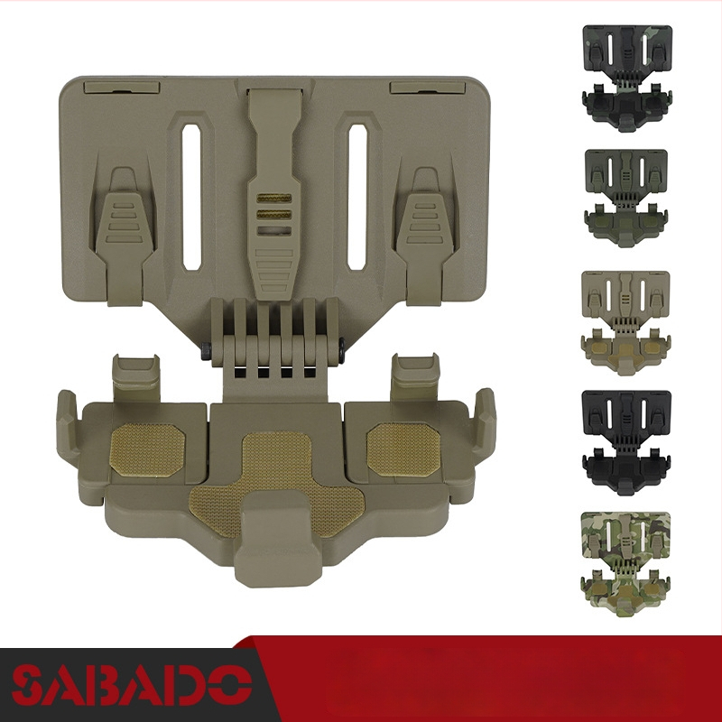 Držiak na telefón s MOLLE systémom pre taktickú vestu, univerzálny navigačný panel, ABS materiál, SD-971, Shabadu